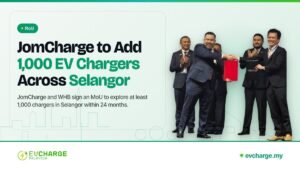 WHB and JomCharge Plan 1,000 EV Chargers Across Selangor